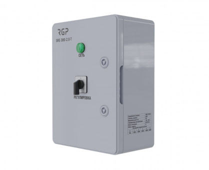 SRE-380-10-T (10А, 380В) регулятор 5-ступенчатый с термоконтактом SRE-380-10-T (10А, 380В) регулятор 5-ступенчатый с термоконтактом